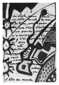 carte postale de Bernadette Février & Emmanuel Tugny